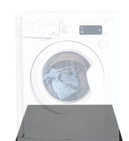 Bodo® 2 x Anti-Vibrationsmatte Waschmaschine und Trockner - 60x60x0.8cm Wohnen & Kochen