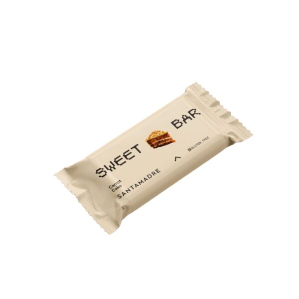 Box mit Santa Madre Karottenkuchen-Riegeln 36x60g Ernährung