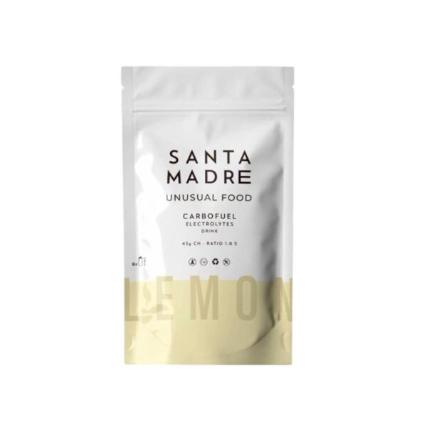Box von Santa Madre CarboFuel 45CHO Zitronengetränk 832g (16 Portionen) Ernährung