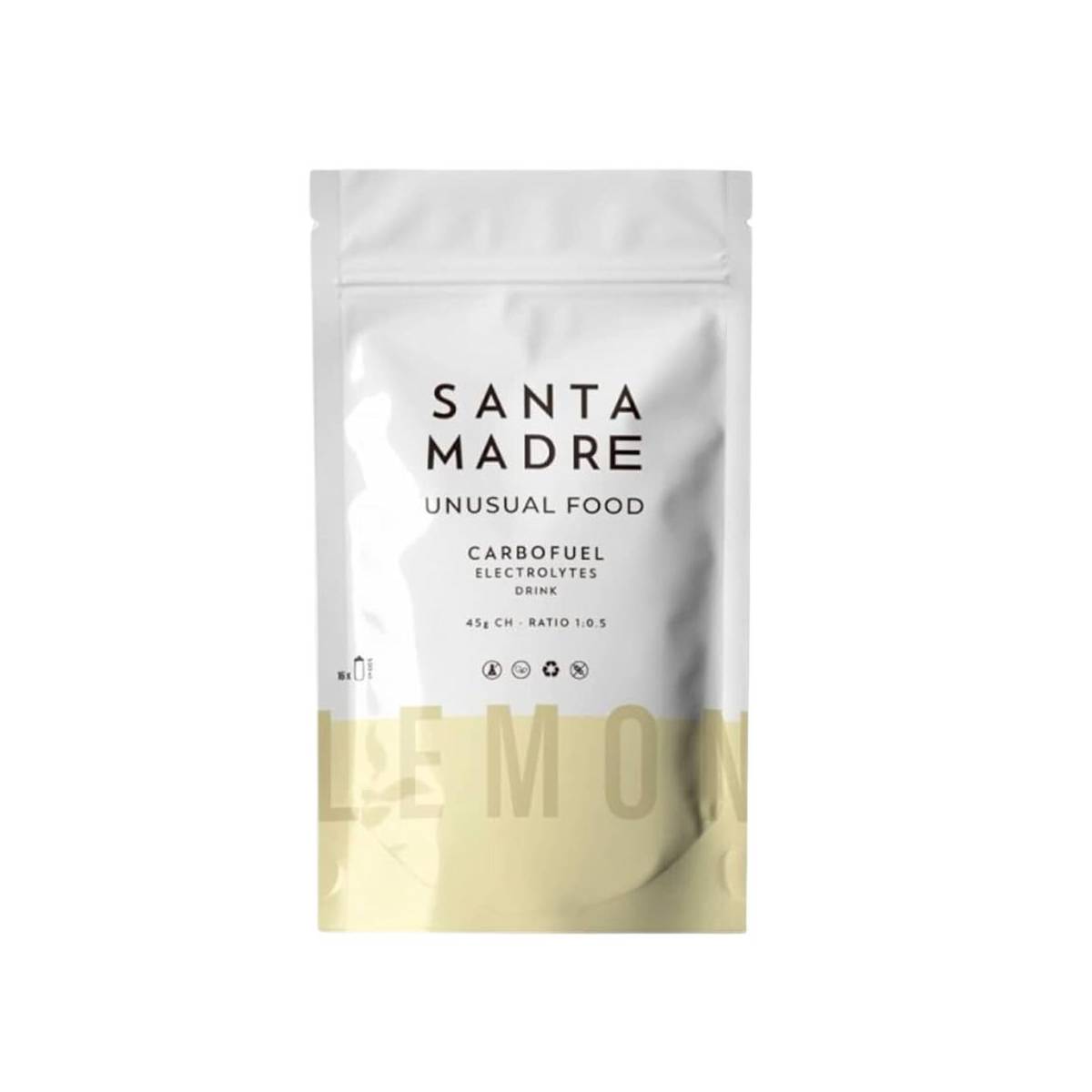 Box von Santa Madre CarboFuel 45CHO Zitronengetränk 832g (16 Portionen) Ernährung Box von Santa Madre CarboFuel 45CHO Zitronengetränk 832g (16 Portionen) Ernährung