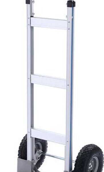 BRASQ Faltbarer Aluminium-Trolley - Kapazität 250 KG - Transportwagen - Plattformwagen - Trolley Werkzeuge