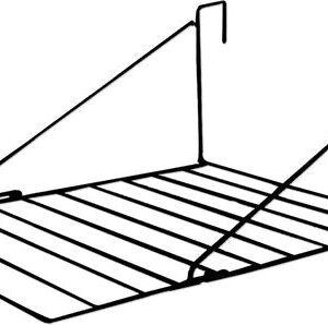 BRASQ Wäscheständer hängend schwarz - 5 Meter - Wäscheständer für Tür und Balkon - Faltbarer Wäscheständer - Wandtrockengestell - Hängendes Trockengestell - 53x71x27 cm Wohnen & Kochen