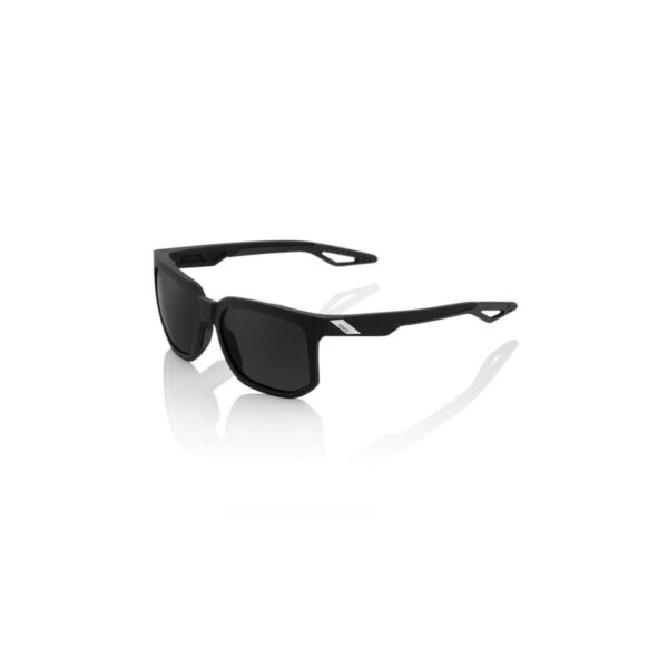 Brille 100% Centric Matte Black Smoked Lens Fahrradbrillen
