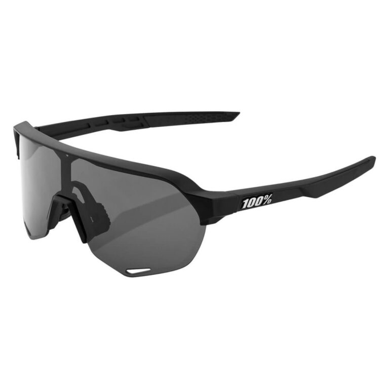Brille 100% S2 Black Smoked Lens Fahrradbrillen