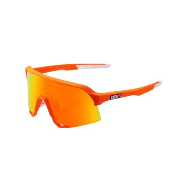Brille 100% S3 Soft Tact Orange Fahrradbrillen