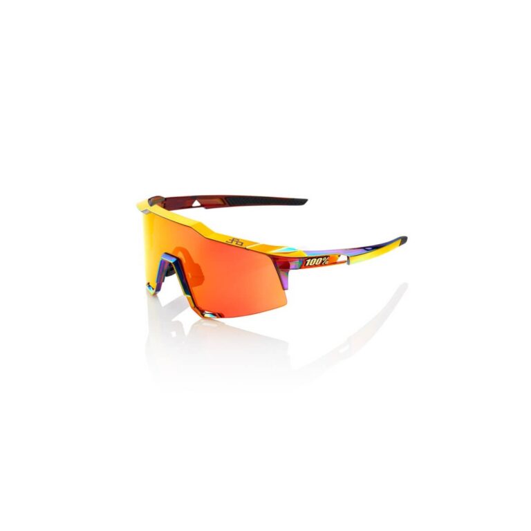 Brille 100% SPEEDCRAFT PETER SAGAN LIMITED EDITION (MULTILAYER HIPER RED MIRROR LENS) Fahrradbrillen