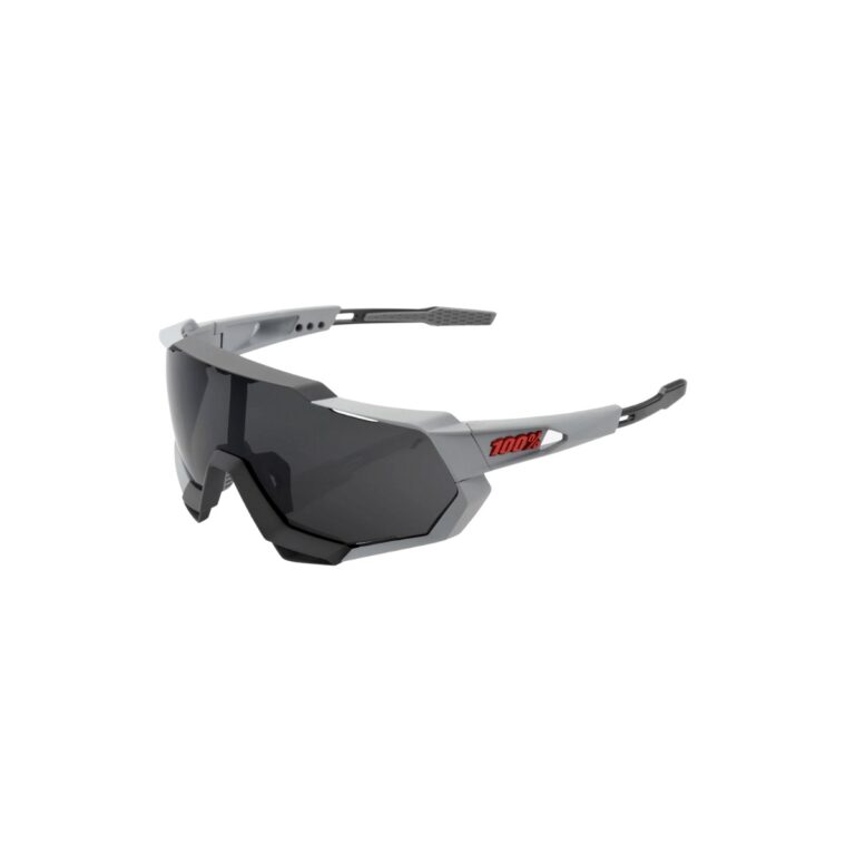 Brille 100% Speedtrap Grey - Rauchgläser Fahrradbrillen