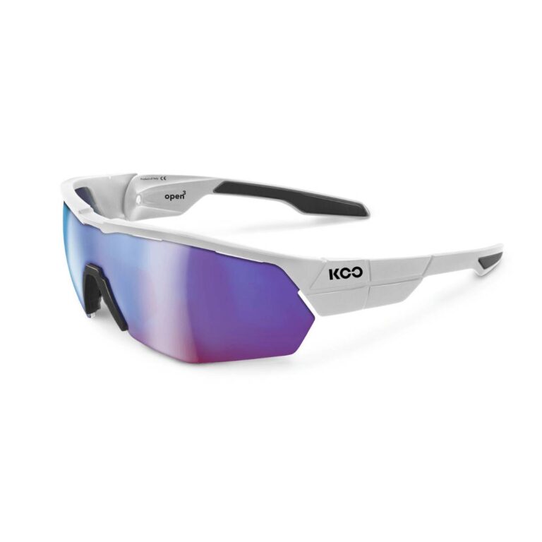 Brille KOO Open Cube Weiß Fahrradbrillen