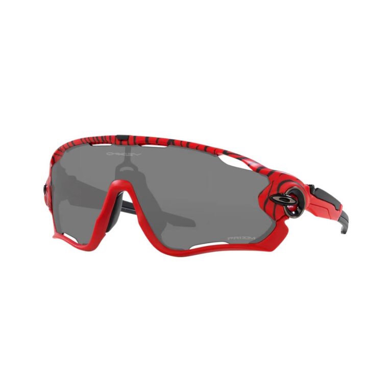 Brille Oakley Jawbreaker Rot Schwarz Fahrradbrillen