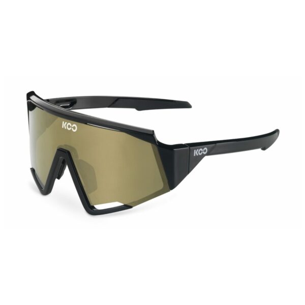 Brillen KOO Spectro Schwarz Bronze-Gläser Fahrradbrillen