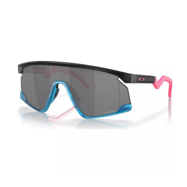 Brillen Oakley BXTR Blau Rosa Gläser Schwarz Fahrradbrillen