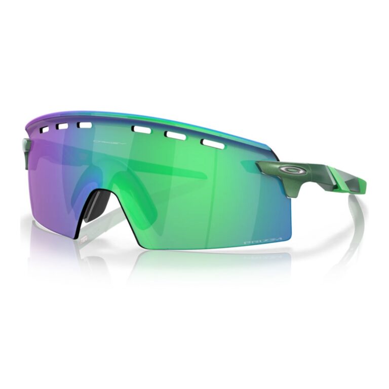 Brillen Oakley Encoder Strike Vented Blau Grün Fahrradbrillen
