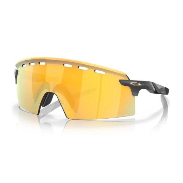 Brillen Oakley Encoder Strike Vented Gelb Fahrradbrillen
