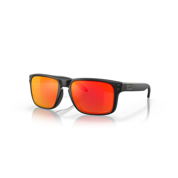 Brillen Oakley Holbrook Orange Schwarz Fahrradbrillen