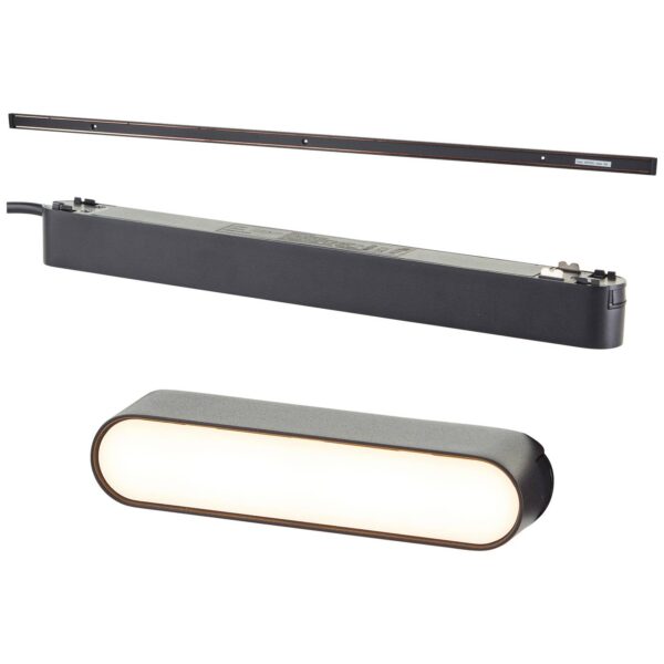 Brilliant Click and Shine Set Stromschienenadapter-Strahler - 115 mm - 324 Lumen Wohnen & Kochen