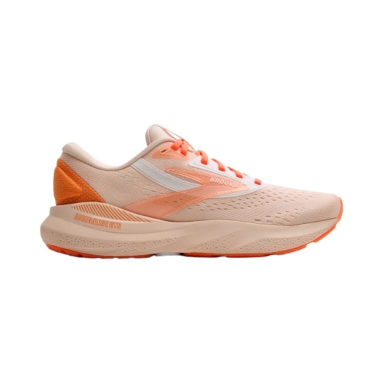 Brooks Adrenaline GTS 24 Damen Orange Weiß SS25
