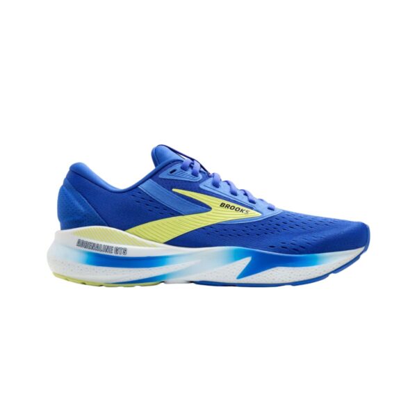 Brooks Adrenaline GTS 24 Schuhe Blau Gelb SS25