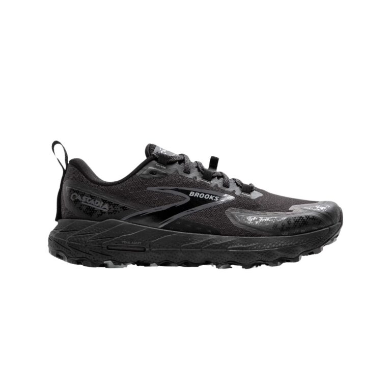 Brooks Cascadia 18 Schuhe Schwarz Grau SS25