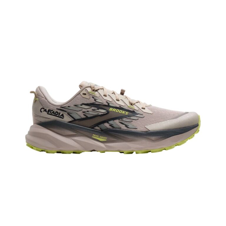 Brooks Cascadia 19 Schuhe Beige Schwarz AW25
