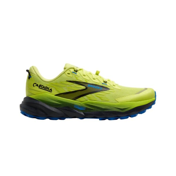 Brooks Cascadia 19 Schuhe Gelb Blau AW25