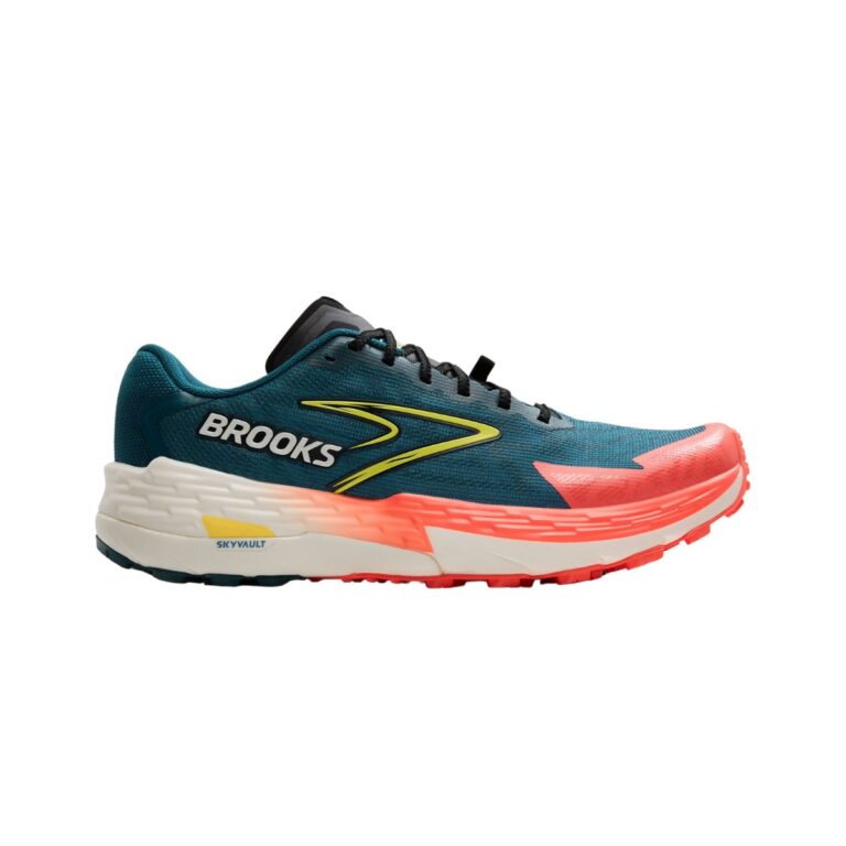 Brooks Catamount 4 Schuhe Blau Rot SS25