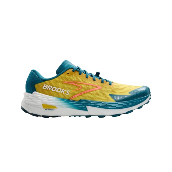 Brooks Catamount 4 Schuhe Gelb Blau SS25