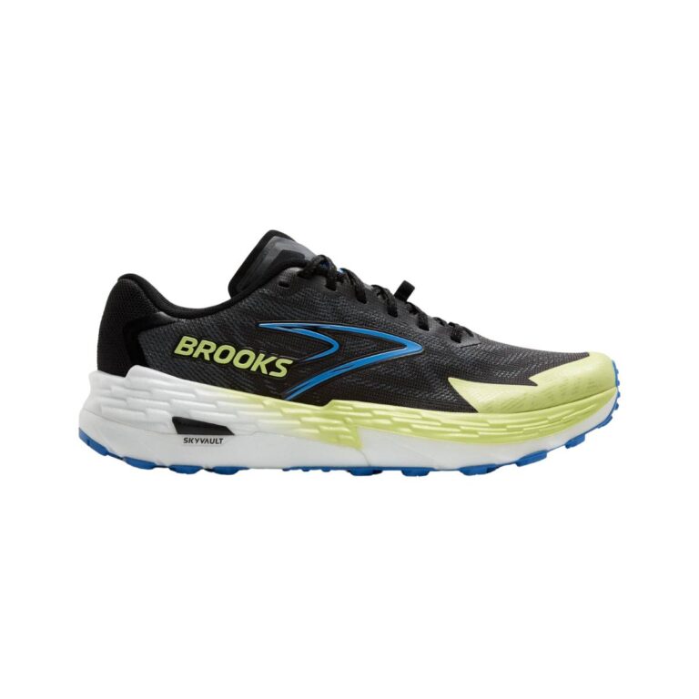 Brooks Catamount 4 Schuhe Schwarz Gelb AW25