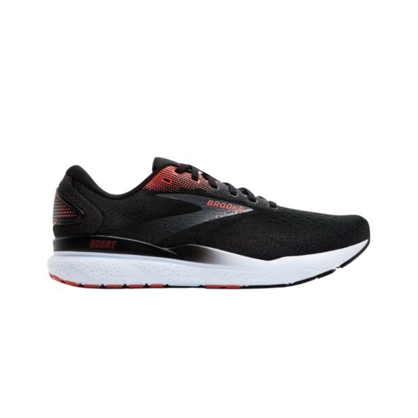 Brooks Ghost 16 Schwarz Rot SS25