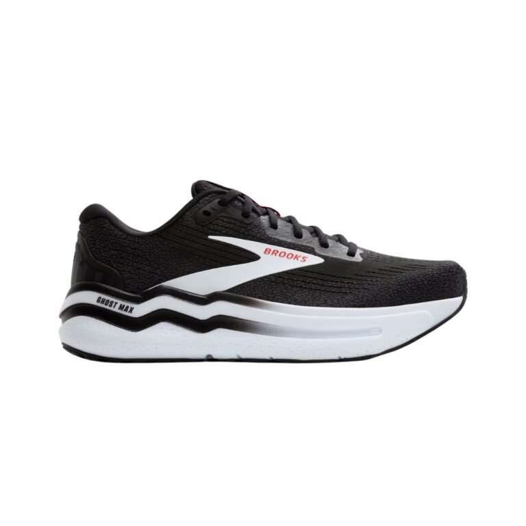 Brooks Ghost Max 2 Schwarz Weiß SS25