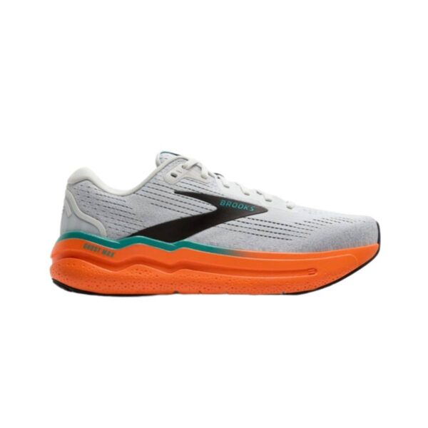 Brooks Ghost Max 2 Weiß Orange SS25 Turnschuhe