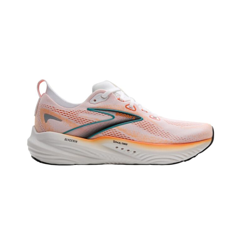 Brooks Glycerin 22 Schuhe Orange Weiß SS25