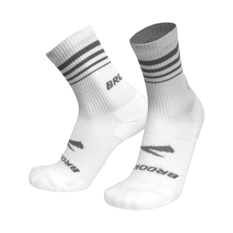 Brooks Run-In Crew 3er-Pack Socken Weiß
