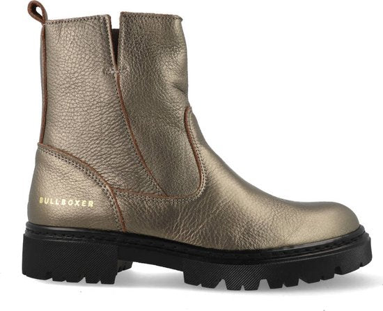 Bullboxer - Chelsea-Stiefel - Frau - Gold - 34 - Stiefel Kleidung