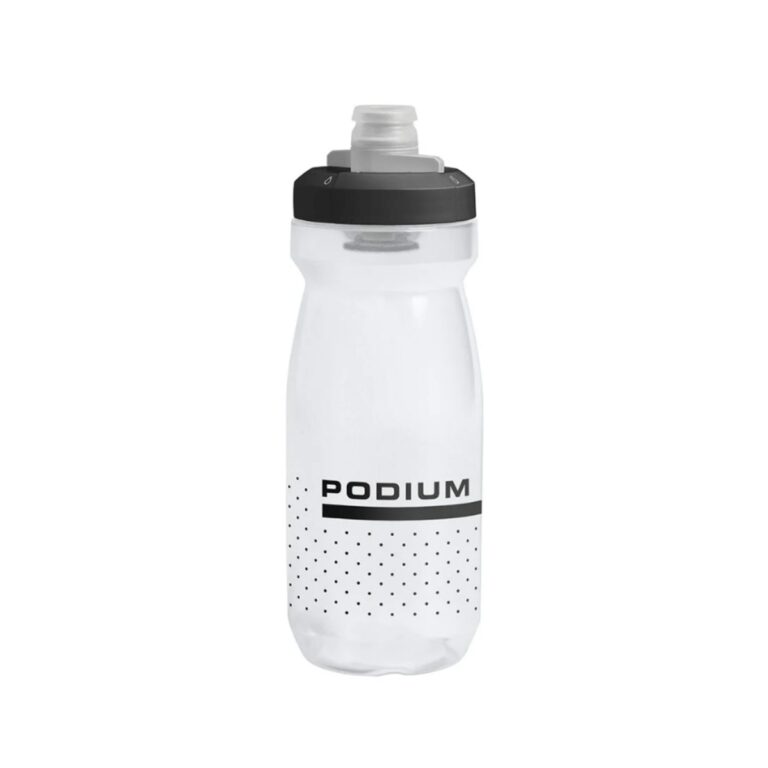 Camelbak Podium Carbon 0.6L Flasche Weiß Schwarz Minderest