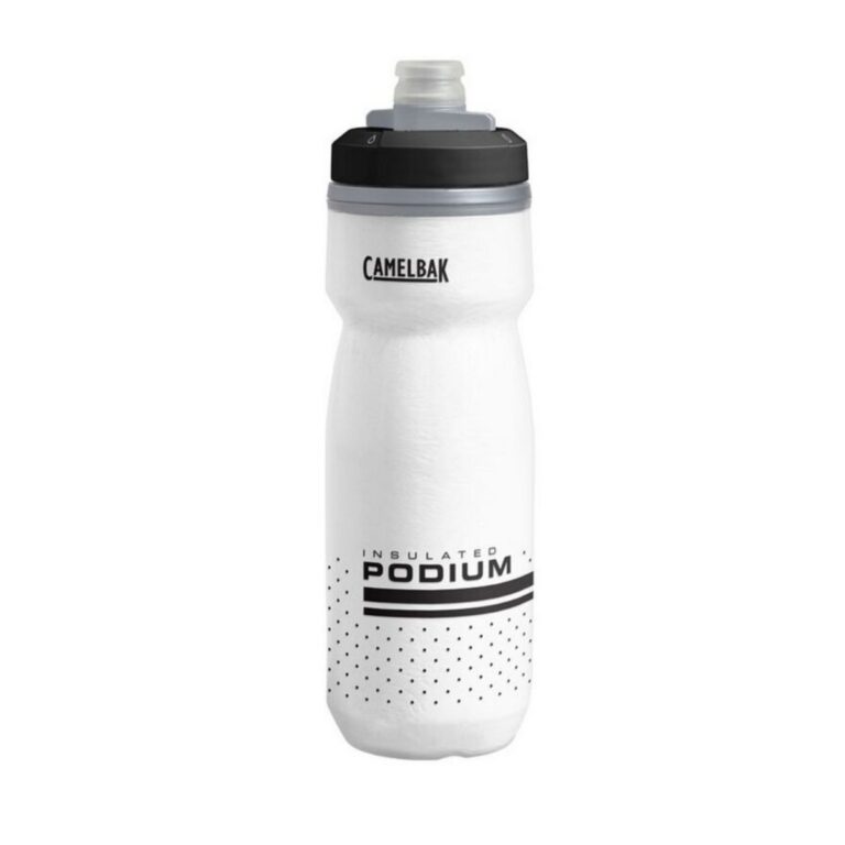 Camelbak Podium Chill 0.6L Schwarz Weiß Trinkflasche Minderest