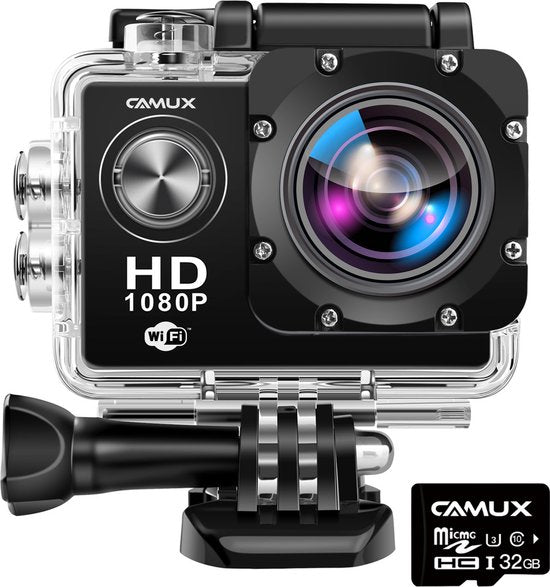 CAMUX HD7-S Action-Kamera - Pro Cam Wasserdicht - Abenteuerlustig Elektronik
