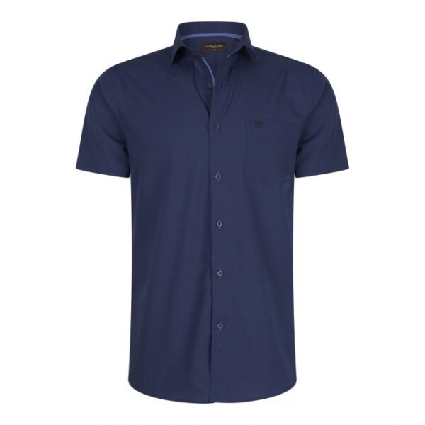 Cap Navy Palermo Shirt Kurzarm - Farbe Navy Blau - Größe XXL Kleidung