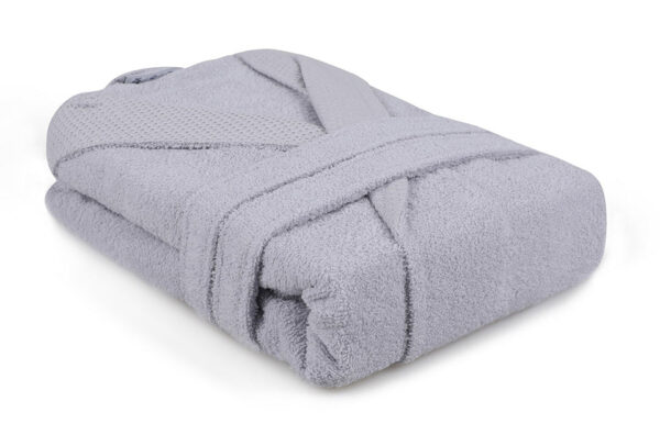 capa home komfortabler Bademantel - grau - Größe S Kleidung