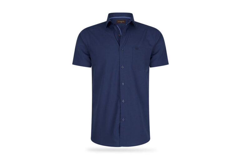 Cappuccino Herren-T-Shirt - Größe XL - Navy Kleidung