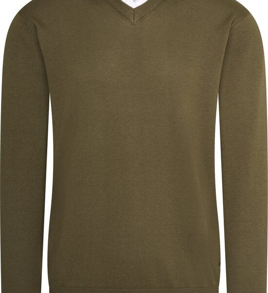 Cappuccino Italia - Herren Pullover Mock Pullover - Grün - Größe M Kleidung
