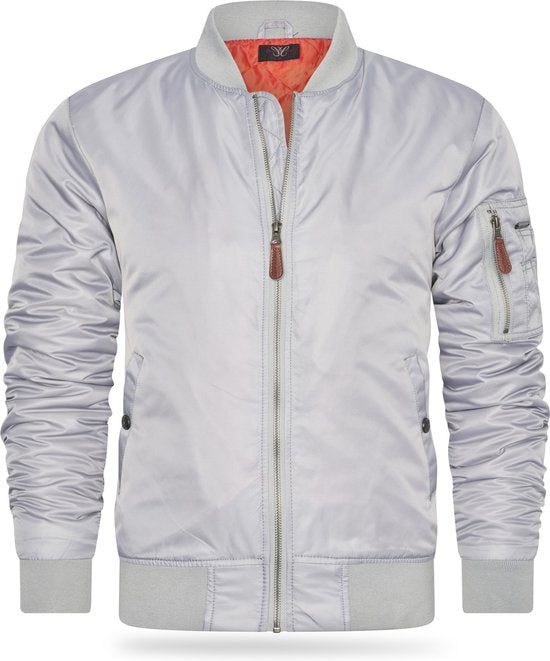 Cappuccino Italia - Herren Sommer Navy Seal Jacke Grau - Grau - Größe L Kleidung