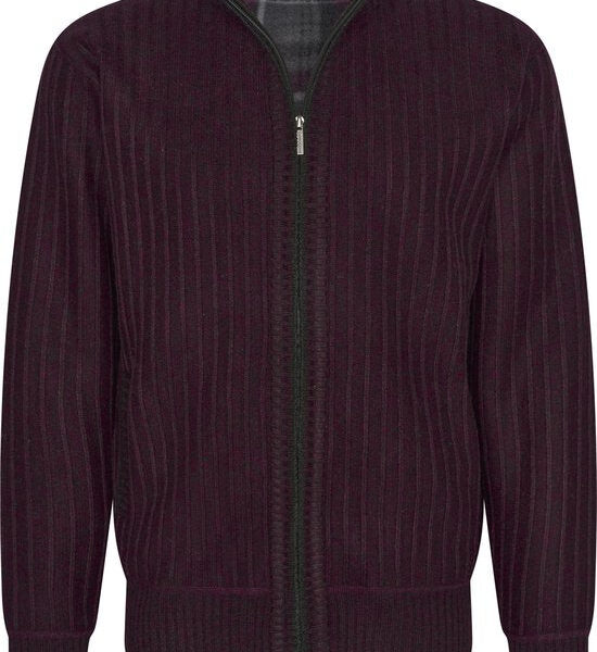 Cappuccino Italia - Herrenweste Bounded Jacket Burgund - Rot - Größe M Kleidung