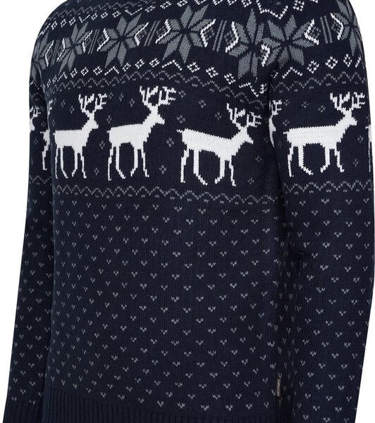 Cappuccino Italia - Norwegerpullover für Herren - Blau - Größe XL Kleidung