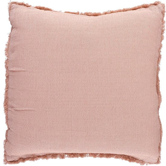 Casa Vivante Berkeley Zierkissen - L45 x B45 cm - Bio-Baumwolle - Rosa Wohnen & Kochen