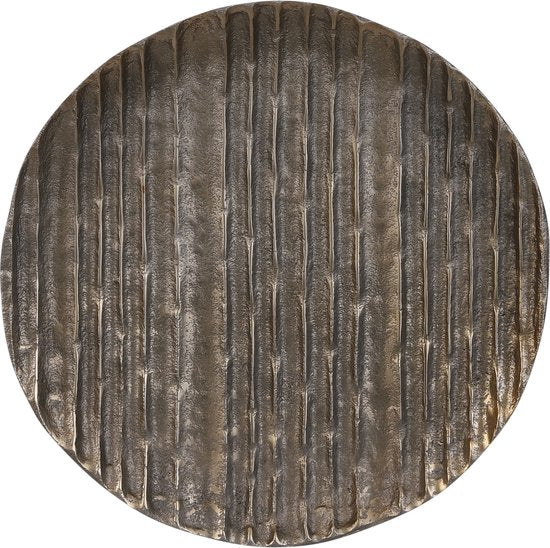 Casa Vivante Kalabrien Dekoteller - Ø27 cm - Dunkelgold Wohnen & Kochen
