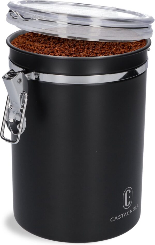 Castagnola Kaffeevorratsbehälter - luftdicht mit CO2-Auslass - 1