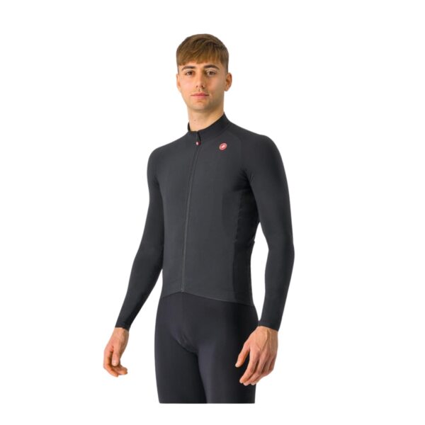 Castelli Aero Race Langarmtrikot Schwarz