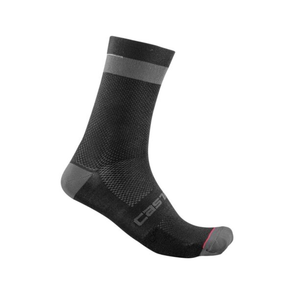 Castelli Alpha 18 Socken Schwarz