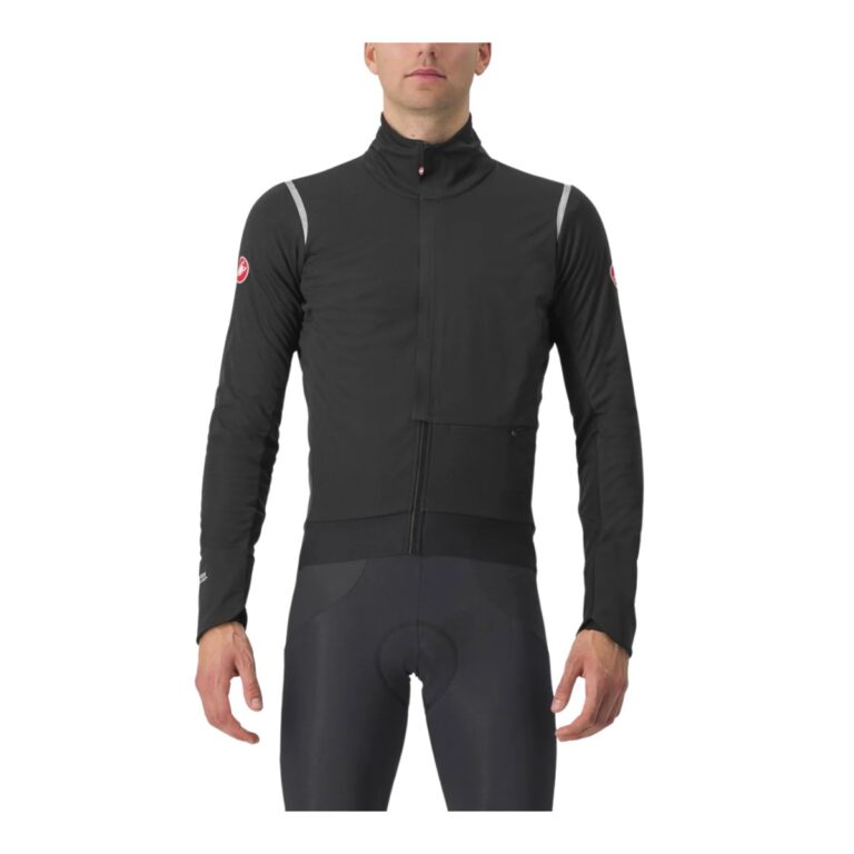Castelli Alpha Doppio RoS Jacke Schwarz Grau
