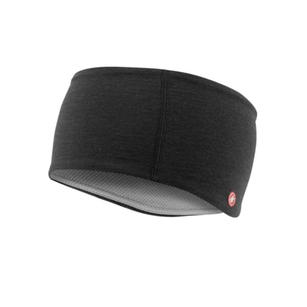Castelli Bandito Schwarzes Stirnband